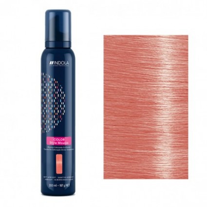 Myc для фарбування волосся Indola Color Style Mousse м'який абрикос 200 мл