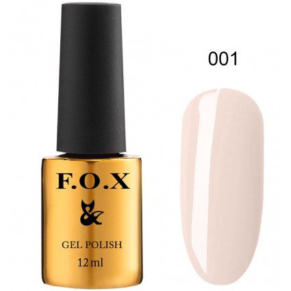 001 F. O. X gel-polish French Panna Cotta 12 ml 001 F. O. X gel-polish French Panna Cotta 12 ml