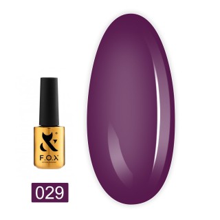 Гель-лак F.O.X Spectrum Gel Vinyl 029 світло-фіолетовий 7 мл