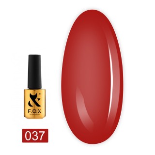 Гель-лак F.O.X Spectrum Gel Vinyl 037 червоний 7 мл