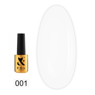 Гель-лак F.O.X Spectrum Gel Vinyl No 001 білий 7 мл