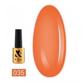 Гель-лак F.O.X Spectrum Gel Vinyl 035 жовтогарячий 7 мл