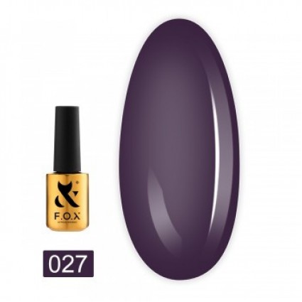 Гель-лак F.O.X Spectrum Gel Vinyl 027 виноградний 7 мл