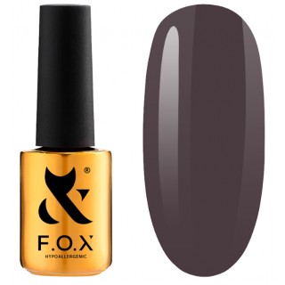 Гель-лак F.O.X. Spectrum Gel Vinyl 122 фіолетово-коричневий 7 мл