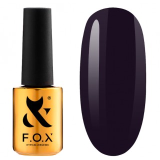 Гель-лак F.O.X. Spectrum Gel Vinyl 124 темно-сливовий 7 мл
