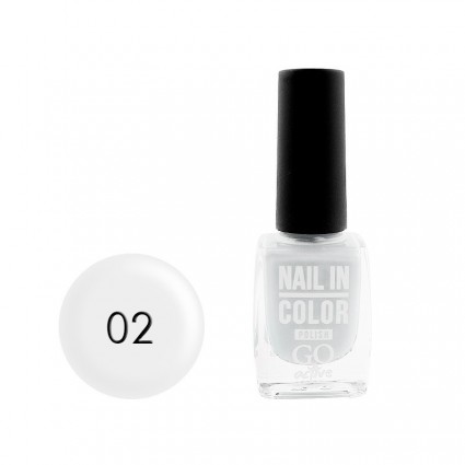 002 Лак для нігтів Nail Polish GO ACTIVE in Color Nail 10мл 002 Лак для нігтів Nail Polish GO ACTIVE in Color Nail 10мл