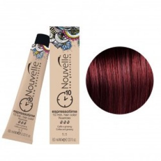 Фарба для волосся Nouvelle Espressotime 5.6 Світло-червоний коричневий 60 мл