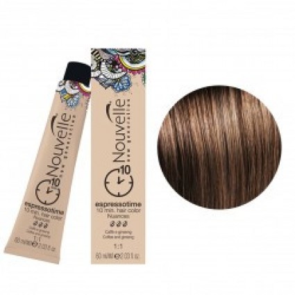 Фарба для волосся Nouvelle Espressotime 6.3 Темно-золотистий русявий 60 мл