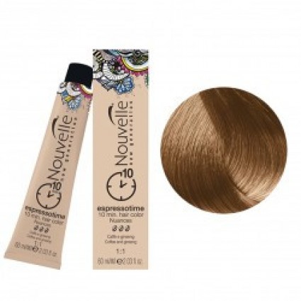 Фарба для волосся Nouvelle Espressotime 8.3 Світло-золотистий русявий 60 мл