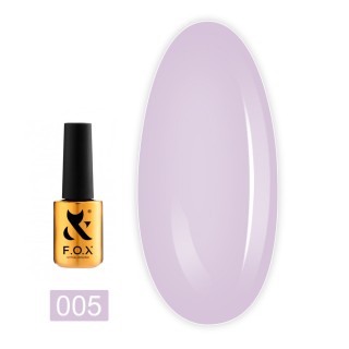 Гель-лак F.O.X gel-polish gold French Classic 005 лавандовий 7 мл