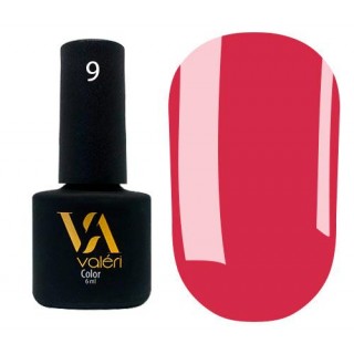 Гель-лак Valeri Color 009 коралово-рожевий 6 мл