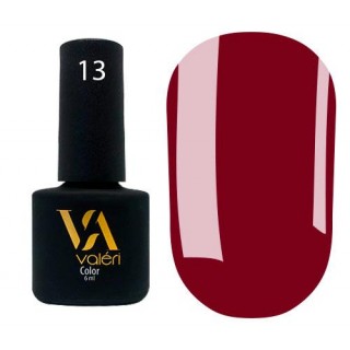 Гель-лак Vaлерi Color 013 бордовий 6 мл
