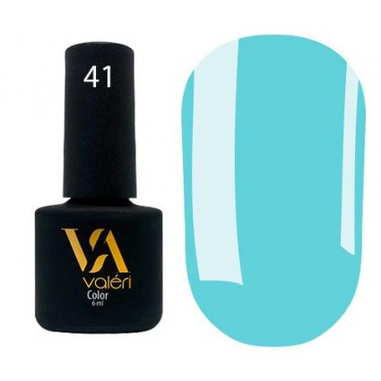 Гель-лак Vaлерi Color 041 яскравий блакитний 6 мл