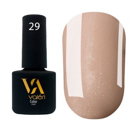 Гель-лак Vaлерi Color 029 кава з молоком 6 мл