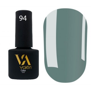 Гель-лак Valeri Color 094 Сіро-блакитний 6 мл