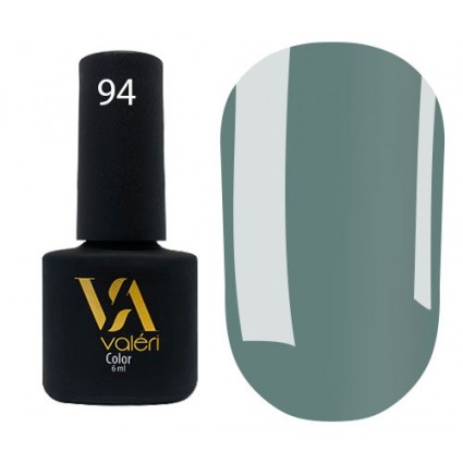 Гель-лак Valeri Color 094 Сіро-блакитний 6 мл