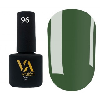 Гель-лак Vaлерi Color 096 Темно-зелений 6 мл