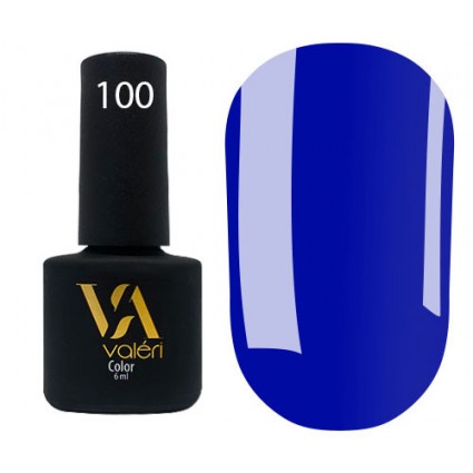 Гель-лак Vaлерi Color 100 Яскраво-синій 6 мл