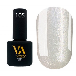Гель-лак Valeri Color 105 Перлинний 6 мл
