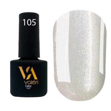 Гель-лак Valeri Color 105 Перлинний 6 мл