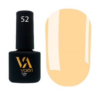 Гель-лак Vaлерi Color 052 Жовтогарячо-жовтий 6 мл