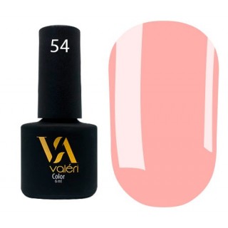 Гель-лак Vaлерi Color 054 Соковитий персиковий 6 мл