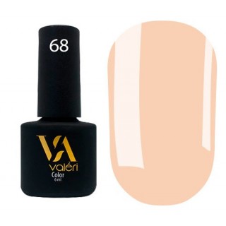 Гель-лак Valeri Color 068 Світлий жовтогарячий 6 мл