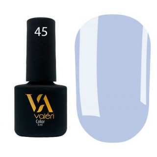 Гель-лак Vaлерi Color 045 Холодний світло-синій 6 мл