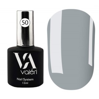 Камуфляжна база для нігтів Vaлерi Color Base 50 насичений сірий 12 мл