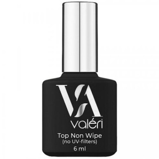 Топ для гель-лаку без липкого шару Valeri Top Non Wipe no UV-filters 6 мл