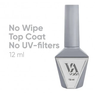 Топ для гель-лаку без липкого шару без УФ-фільтрів Valeri Top Non Wipe No UV Filter 12 мл