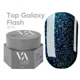 Топ для нігтів Valeri Top GALAXY Flash 30 мл