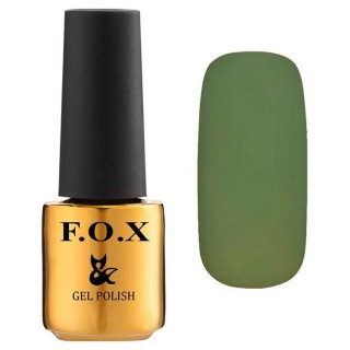 Гель-лак F.O.X gel-polish gold Pigment 186 болотно-зелений 7 мл