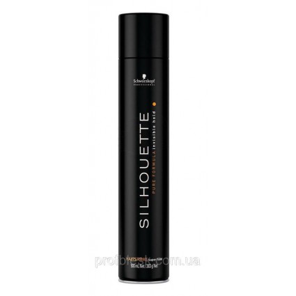 Лак для волос Schwarzkopf SILHOUETTE Hairspray super hold суперсильной фиксации 500 мл