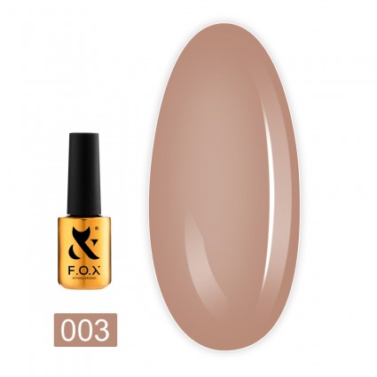 F. O. X gel-polish gold Masha Efrosinina 003, 5 ml new