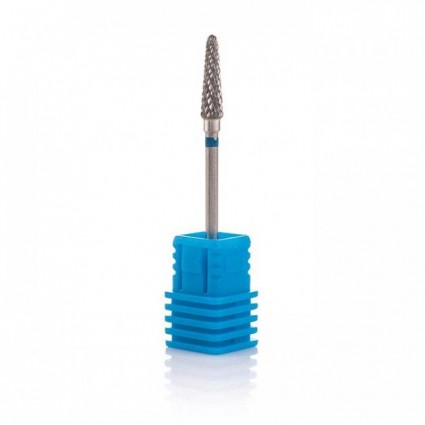 Фреза твердосплавна Nail Drill Конус 194 190 040 (синя насічка)