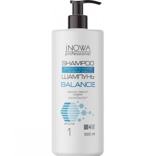 Шампунь Баланс для всіх типів волосся jNOWA Professional Balance Shampoo 1000 мл