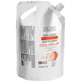 Бальзам стійкість кольору jNOWA Professional Color Up 4000 мл
