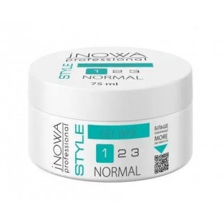 Гель-віск для нормальної фіксації волосся jNOWA Professional Style Gel Wax 75 мл