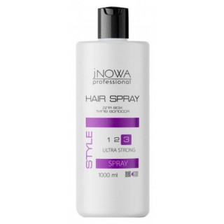 Рідкий лак для волосся сильної фіксації jNOWA Professional Style 1000 мл