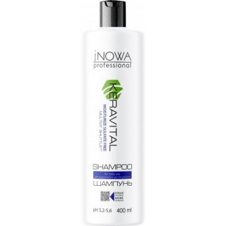 Шампунь для щоденного використання jNOWA Professional Moisturize Sulfate Free 400 мл