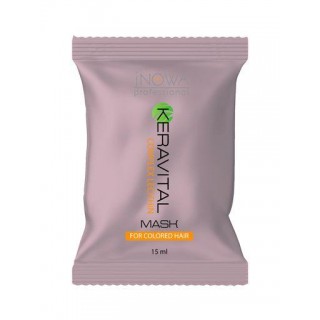Маска для фарбованого волосся jNOWA Professional Keravital Mask 15 мл