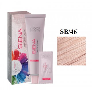 Крем-фарба для волосся jNOWA Professional Siena Chromatic Save SB/46 Перламутровий блонд 90 мл