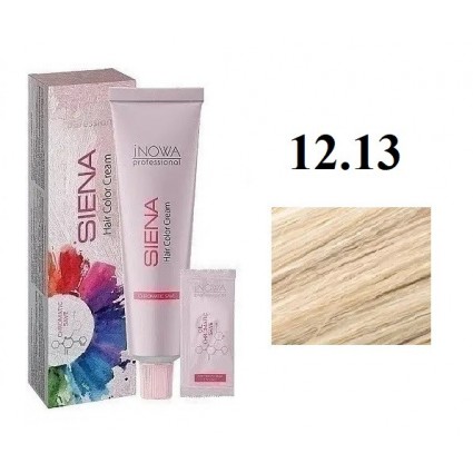 Крем-фарба для волосся jNOWA Professional Siena Chromatic Save 12/13 Екстра холодний золотистий 90 мл
