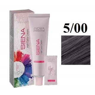 Крем-фарба для волосся jNOWA Professional Siena Chromatic Save 5/00 Натурально середньо-коричневий 90 мл