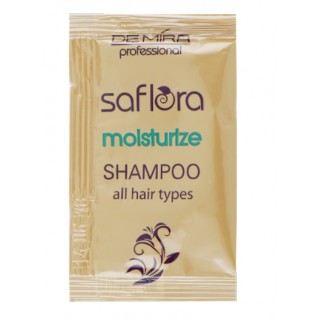 Шампунь для всіх типів волосся зволожуючий Demira Professional Saflora Moisturize (пробник) 15 мл