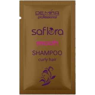 Шампунь для випрямлення волосся DeMira Professional Saflora Smooth для випрямлення волосся 15 мл
