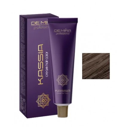 Стійка крем-фарба для волосся DeMira Professional Kassia 5/0 Світлий шатен 90 мл