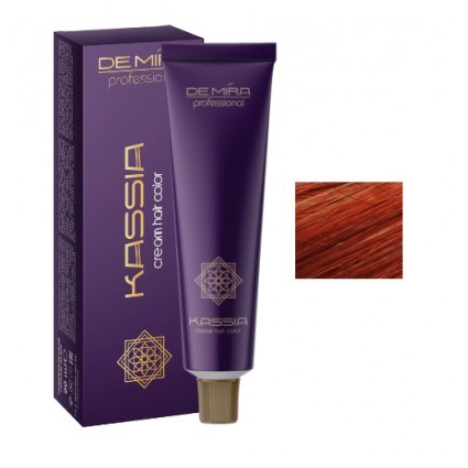 Стійка крем-фарба для волосся DeMira Professional Kassia 7/34 Золотисто-мідний 90 мл Стійка крем-фарба для волосся DeMira Professional Kassia 7/34 Золотисто-мідний 90 мл