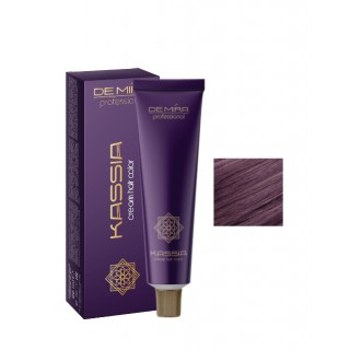 Стійка крем-фарба для волосся DeMira Professional Kassia 5/55 Світлий інтенсивно-червоний шатен 90 мл